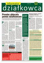informator działkowca – lipiec 2015 informator działkowca – lipiec 2015