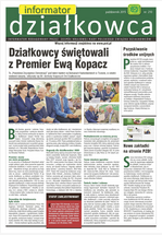 informator działkowca – październik 2015