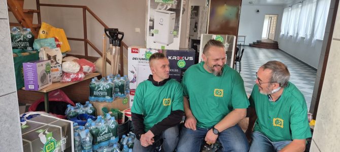 ROD Okręgu PZD w&nbsp;Pile wspierają sudeckich działkowców.